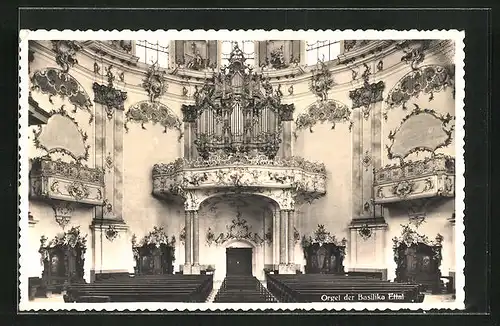 AK Ettal, Orgel der Basilika
