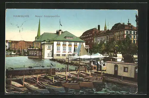 AK Hamburg-Neustadt, Gasthof Neuer Alsterpavillon