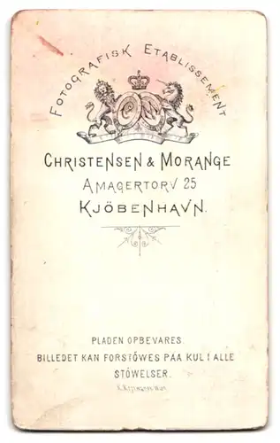 Fotografie Christensen & Morange, Kjobenhavn, Amagertorv 25, Geschwister im Portrait