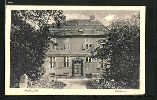 AK Hamburg-Wohldorf, Herrenhaus
