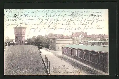 AK Hamburg-Bahrenfeld, Kaserne