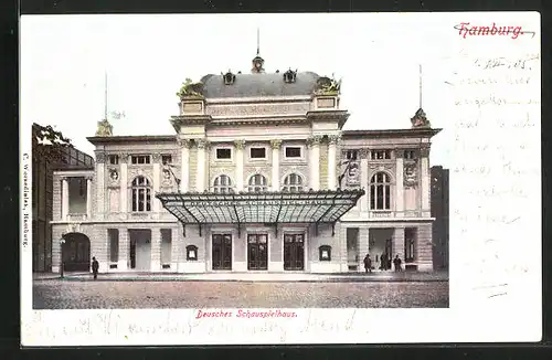 AK Hamburg-St.Georg, Deutsches Schauspielhaus