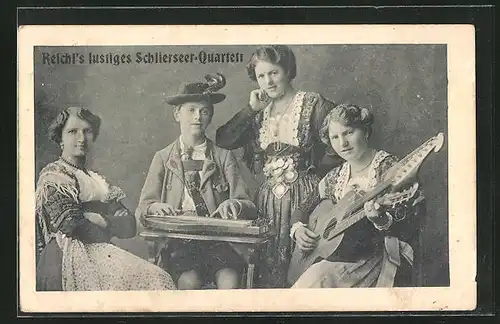 AK Reichl`s lustiges Schlierseer-Quartett mit Instrumenten