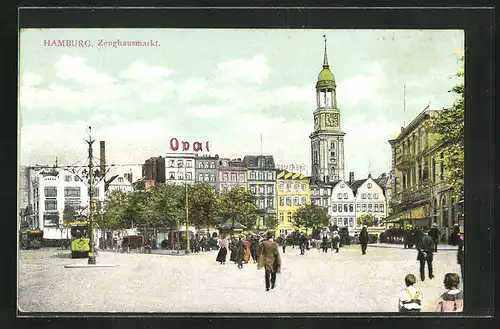 AK Hamburg-Neustadt, Zeughausmarkt