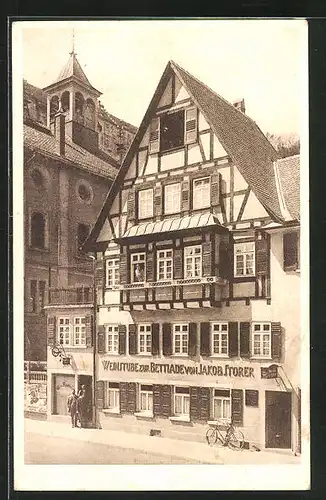 AK Lübeck, Gasthaus zur Bettlade