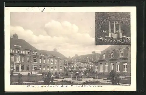 AK Hamburg-Barmbek, Allgemeines Krankenhaus und Bärenbrunnen