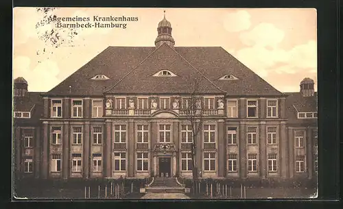 AK Hamburg-Barmbek, Allgemeines Krankenhaus