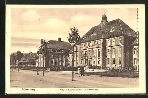AK Hamburg-Barmbek, Neues Krankenhaus