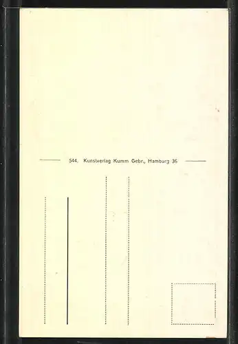 AK Alt-Hamburg, Hof in der Steinstrasse