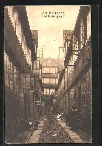 AK Alt-Hamburg, Hof Breitergang 8