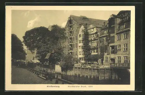 AK Alt-Hamburg, Partie beim Wandbereiter Brook