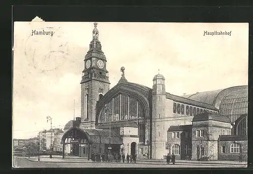 AK Hamburg-St.Georg, Hauptbahnhof