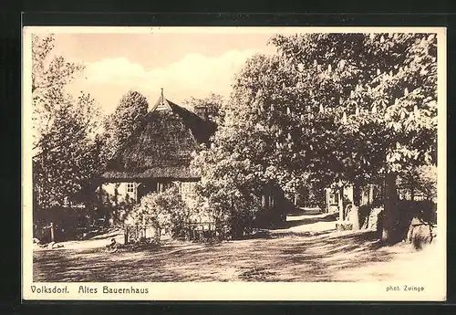 AK Hamburg-Volksdorf, Altes Bauernhaus