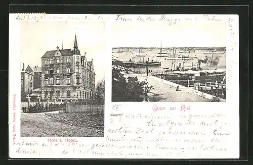 AK Kiel, Holst`s Hotel und Hafenpartie