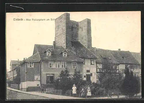 AK Einbeck, Alte Festungsturm am Stift