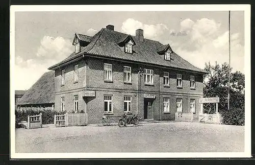 AK Wilstedt, Gasthaus zur Birke