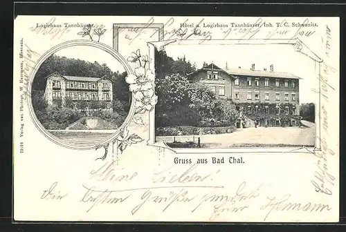 AK Bad Thal, Hôtel und Logierhaus Tannhäuser