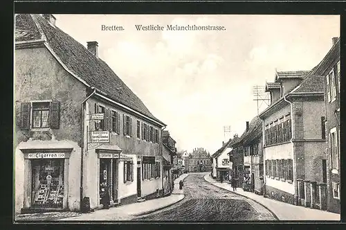 AK Bretten, Westliche Melanchthonstrasse