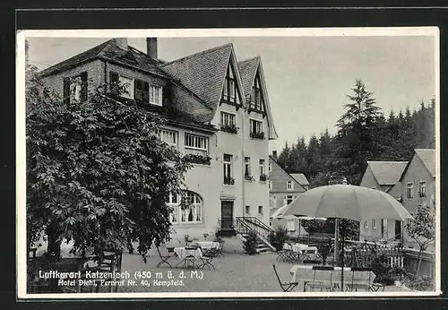 AK Katzenloch, Hotel Diehl, Kempfeld