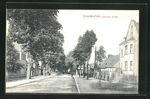 AK Treuenbrietzen, Leipziger Strasse