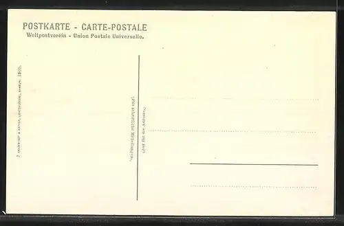 AK Alt-Hamburg, Druvenhof v. Anberg aus gesehen