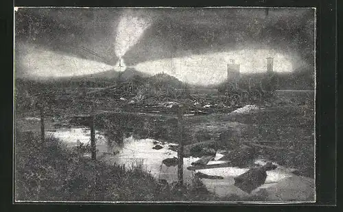 AK Hamburg-Neuengamme, Erdgasbrand in Neuengamme, Explosion