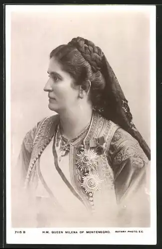 AK H. M. Queen Milena of Montenegro