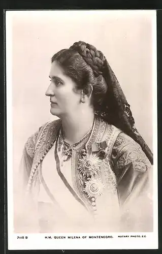 AK H. M. Queen Milena of Montenegro