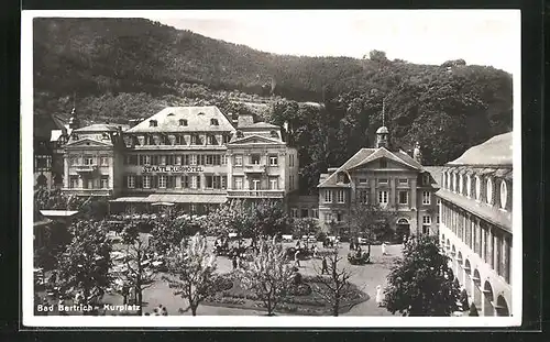 AK Bad Bertrich, Staatliches Kurhotel am Kurplatz