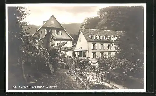 AK Sulzbach, Gasthaus Bad Sulzbach