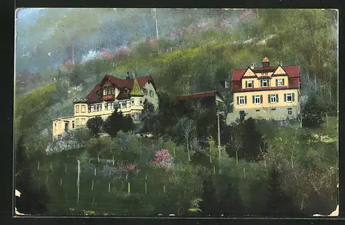 AK Urach, Christliches Erholungsheim Villa Breitenstein