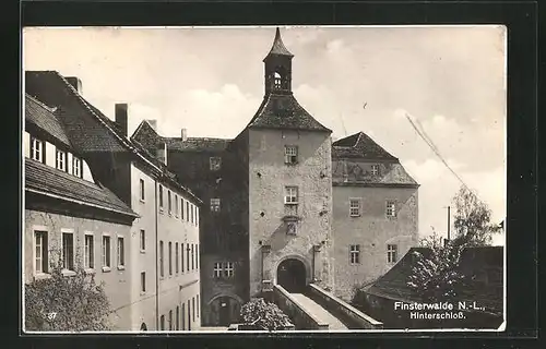 AK Finsterwalde N.-L., Partie am Hinterschloss