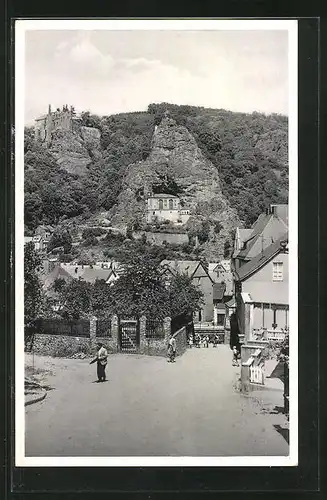 AK Oberstein a. D. Nahe, Felsenkirche und Burg