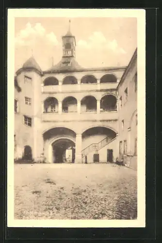 AK Finsterwalde N.-L., Im Schlosshof