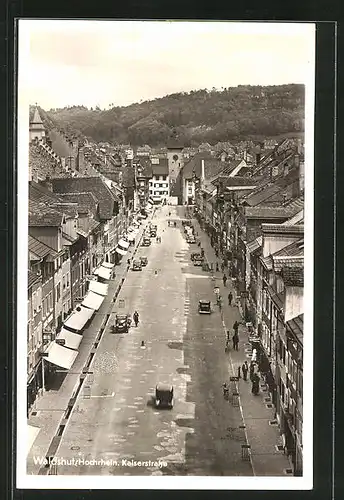 AK Waldshut, Partie von der Kaiserstrasse