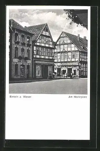 AK Rinteln a. Weser, Am Marktplatz