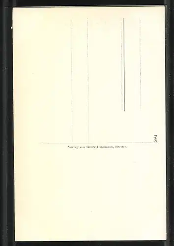 AK Bretten, Partie beim Marktbrunnen