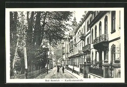 AK Bad Bertrich, Kurfürstenstrasse