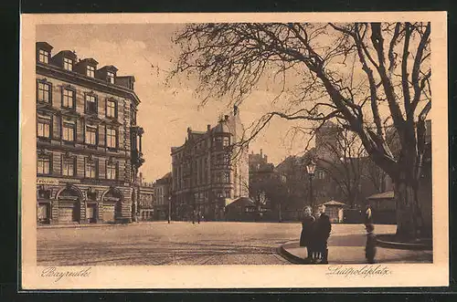 AK Bayreuth, Luitpoldplatz, Kinder