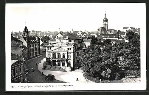 AK Altenburg i. Thü, Blick auf das Schloss