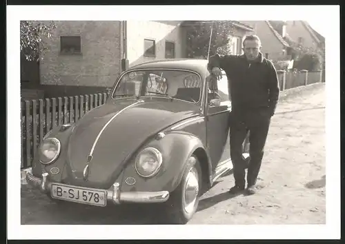 Fotografie Auto VW Käfer, Volkswagen PKW mit Kennzeichen Berlin in Gifhorn