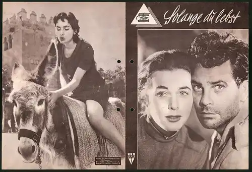 Filmprogramm DNF, Solange du lebst, Karin Dor, Adrian Hoven, Regie: Dr. Harald Reinl