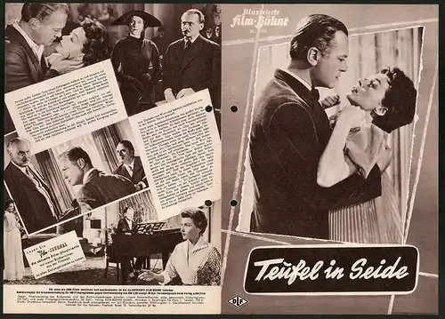 Filmprogramm IFB Nr. 3097, Teufel in Seide, Lilli Palmer, Curd Jürgens, Regie: Rolf Hansen