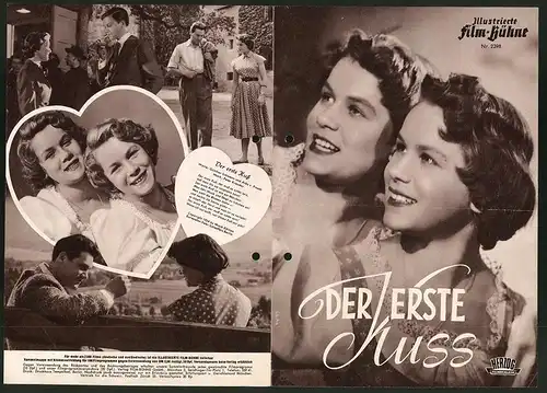 Filmprogramm IFB Nr. 2398, Der erste Kuss, Jutta u. Isa Günther, Hans Nielsen, Regie: Eric Ode