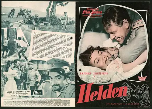 Filmprogramm IFB Nr. 4560, Helden, O. W. Fischer, Liselotte Pulver, Regie: Franz Peter Wirth