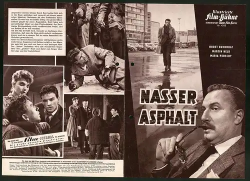 Filmprogramm IFB Nr. 4208, Nasser Asphalt, Horst Buchholz, Martin Held, Regie: Frank Wisbar