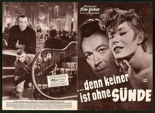 Filmprogramm IFB Nr. 4200, ...denn keiner ist ohne Sünde, Claus Holm, Georges Marchal, Regie: Maurice Cloche