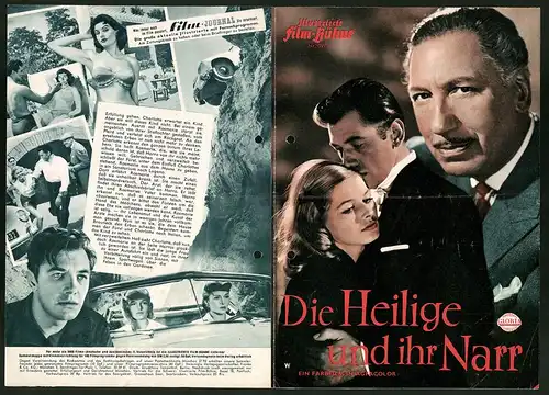 Filmprogramm IFB Nr. 3975, DIe Heilige und ihr Narr, Willy Birgel, Gerhard Riedmann, Regie: Gustav Ucicky