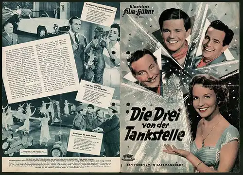 Filmprogramm IFB Nr. 3090, Die Drei von der Tankstelle, Adrian Hoven, Walter Müller, Regie: Hans Wolff
