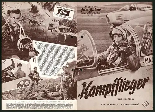 Filmprogramm IFB Nr. 4508, Kampfflieger, Robert Mitchum, Robert Wagner, Regie: Dick Powell